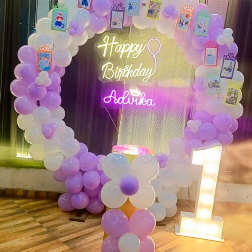 Happy Birthday Baloon Decoration