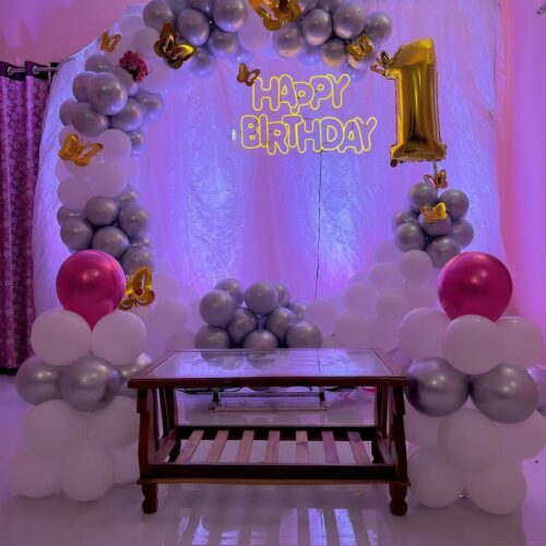 Birthday party decoration