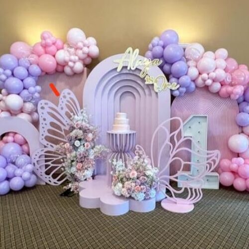 birthday party hall decoration