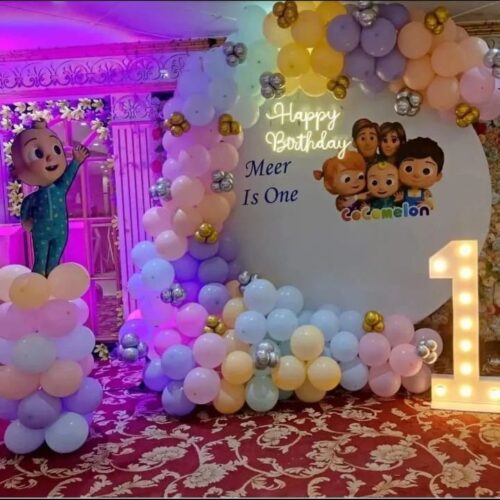 birthday cocomelon theme decoration