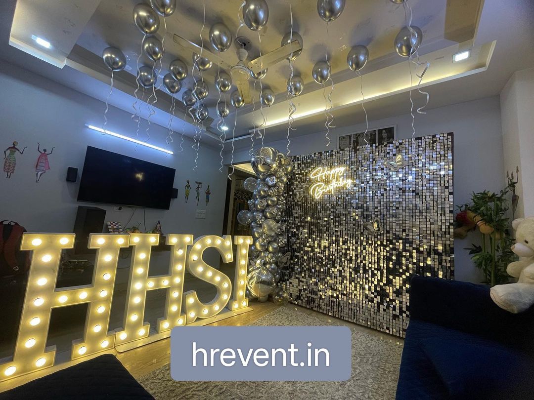 birthday decoration with back drops - Image 5