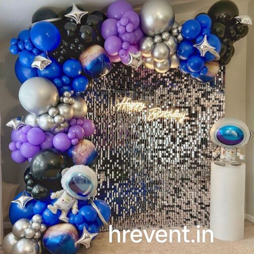 birthday decoration with back drops