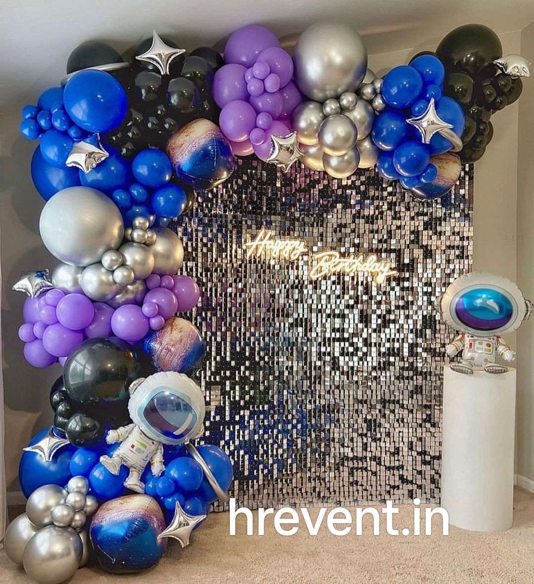 birthday decoration with back drops