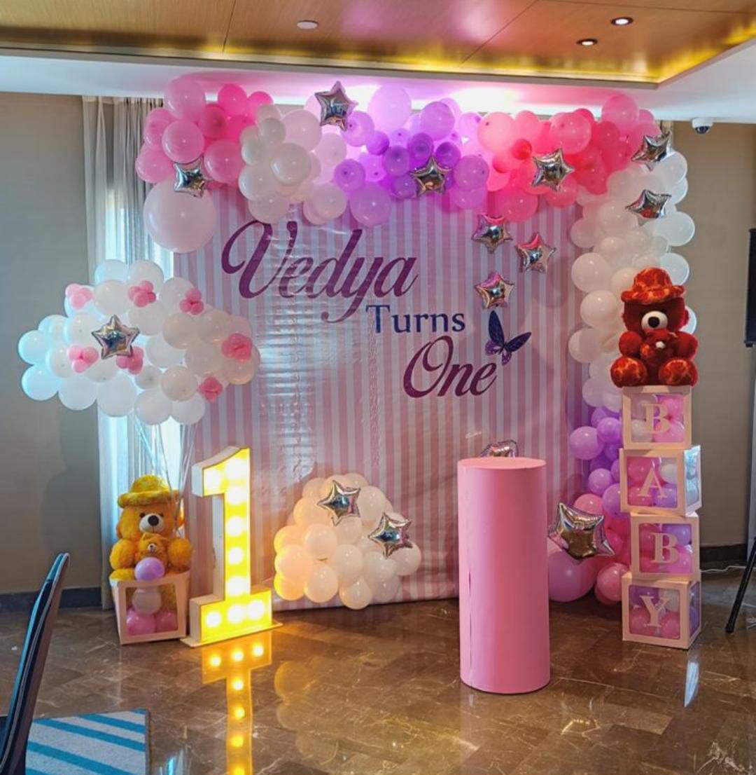 birthday decoration with back drops - Image 2