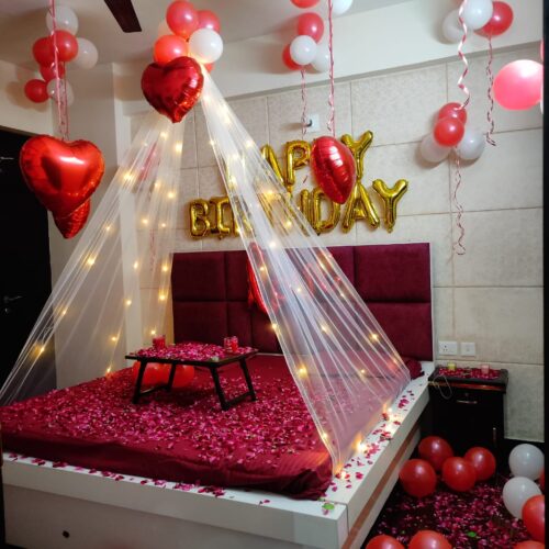 best birthday decoration in hotel