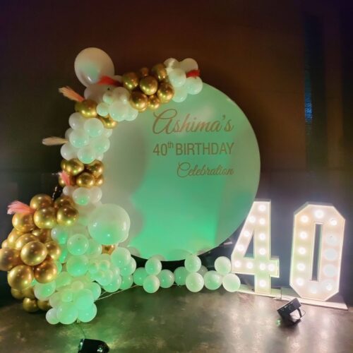 Birthday Decoration In Restaurant